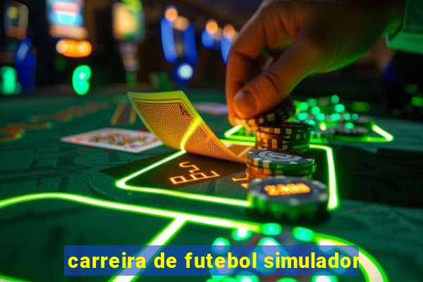 carreira de futebol simulador